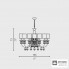 Aiardini 119 LP B 12L — Потолочный подвесной светильник Soffio