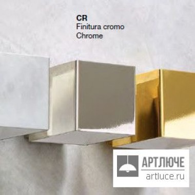 Aldo Bernardi CUBE 500 CR — Настенный накладной светильник Cubetto