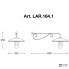 Aldo Bernardi LAR.164.1+PAL-H3 — Напольный уличный светильник Re Lear