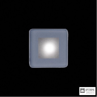 Ares 100177124 — Встраиваемый в грунт, потолок или стену светильник Tapioca Power LED / 40x40mm - Sandblasted Glass