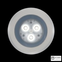 Ares 100179123 — Встраиваемый в грунт, потолок или стену светильник Tapioca Power LED / O 90mm -  Anodized Aluminium Frame - Transparent Glass - Narrow Beam 10°