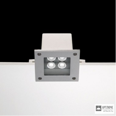 Ares 10321712 — Потолочный встраиваемый светильник Ara Power LED / 125x125mm - Transparent Glass - Narrow Beam 10°