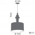 Aromas del Campo C1027 — Потолочный подвесной светильник TORNO