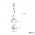 Artemide 0454020A — Светильник потолочный подвесной LOGICO SOSPENSIONE 3x120