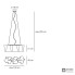 Artemide 0455020A — Светильник потолочный подвесной LOGICO SOSPENSIONE 3 in linea
