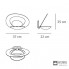 Artemide 1240010A — Светильник настенный накладной PIRCE PARETE