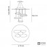Artemide 1479010A — Светильник потолочный подвесной MERCURY MINI SOSPENSIONE