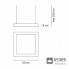 Artemide 1540110A — Потолочный подвесной светильник ALTROVE