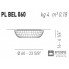 Axo Light PLBEL060E27BCXX — Светильник потолочный накладной BELL