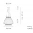 Axo Light SPBEL090E27BCXX — Светильник потолочный подвесной BELL