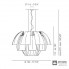 Axo Light SPPLU180E27FUXX — Потолочный подвесной светильник PLUMAGE