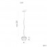 B.lux 725340 — Потолочный подвесной светильник Phi S40