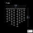 Barovier&Toso 7128 CC — Потолочный подвесной светильник EXAGON