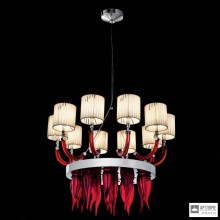 Beby Italy 0220B04 Red — Потолочный подвесной светильник Prive'