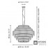 Bover 224P622 — Потолочный подвесной светильник MOS - 02