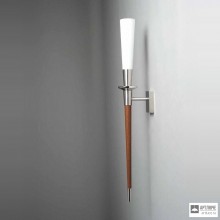 Charles 0340-BIS — Настенный накладной светильник Torchere Moderne