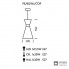 Chelsom PE 60 BL COP — Потолочный подвесной светильник DINE