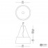 Contardi ACAM.000057 — Потолочный подвесной светильник DIVINA SO XL