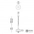 Contardi ACAM.002019-P45008 — Потолочный подвесной светильник CALYPSO SO ANTIGUA
