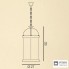 Cremasco 1801-3S-MD-NO.OL.c — Потолочный подвесной светильник 1801