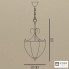 Cremasco 1813-3S-BR.c — Потолочный подвесной светильник 1813
