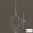 Cremasco 2030-4S-GR-BR.cm — Потолочный подвесной светильник 2030