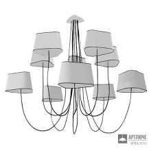 DesignHeure Lu10gnbbn — Потолочный светильник Lustre 10 abat-jour Grand Nuage