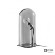 Ebb & Flow DI101694+DO101360 — Настольный светильник Speak Up! Lamp - Smokey Grey Dome & Chrome Base - Large