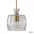 Ebb & Flow LA101281+WIE14BR — Потолочный подвесной светильник Julian carafe lamp twisted gold