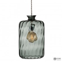 Ebb & Flow LA101292 — Потолочный подвесной светильник Pillar lamp dimples grey