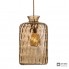 Ebb & Flow LA101313 — Потолочный подвесной светильник Pillar lamp dimples golden smoke