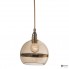 Ebb & Flow LA101321 — Потолочный подвесной светильник Rowan pendant lamp, gold on golden smoke - 15 см