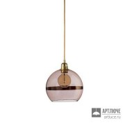 Ebb & Flow LA101328 — Потолочный подвесной светильник Rowan pendant lamp, copper on clear - 22 см