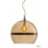 Ebb & Flow LA101339 — Потолочный подвесной светильник Rowan pendant lamp, gold on golden smoke - 39 см