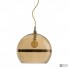 Ebb & Flow LA101339 — Потолочный подвесной светильник Rowan pendant lamp, gold on golden smoke - 39 см