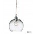 Ebb & Flow LA101541 — Потолочный подвесной светильник Rowan Pendant Lamp - Clear with Silver - 15 см