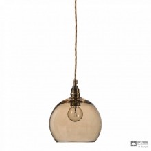 Ebb & Flow LA101548 — Потолочный подвесной светильник Rowan Pendant Lamp - Chestnut Brown - 15 см