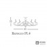 Euroluce Lampadari Barocco PL4 — Потолочный накладной светильник BAROCCO