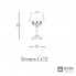Euroluce Lampadari Ermes LG2 silver — Настольный светильник ERMES