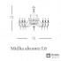Euroluce Lampadari Midha alicante L6 — Потолочный подвесной светильник MIDHA ALICANTE