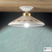 Ferroluce C057 PL — Потолочный накладной светильник ASTI C057 PL
