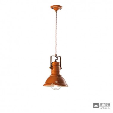 Ferroluce C1691 VIO — Потолочный подвесной светильник INDUSTRIAL