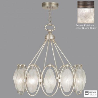 Fine Art Lamps 864840-31 — Потолочный подвесной светильник QUARTZ AND IRON