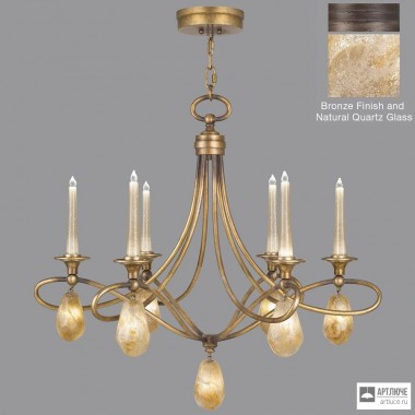 Fine Art Lamps 867240-32 — Потолочный подвесной светильник QUARTZ AND IRON