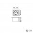 Flos Architectural 03.1060.14 — Потолочный накладной светильник COMPASS BOX LARGE 1L