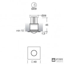 I-LED 88569 — Потолочный встраиваемый светильник Nitum RGB, белый