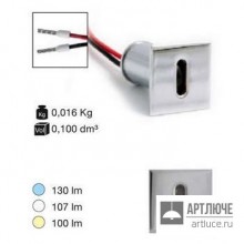 I-LED 92325 — Потолочный встраиваемый светильник Petit, хром