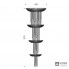 IDL 448-27-Pure-Steel — Светильник потолочный подвесной Chrysalis