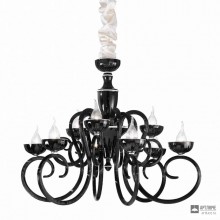 IDL 449-6+3-Black-White — Светильник потолочный подвесной Baroque
