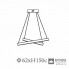Illuminati MD15030005-2A — Потолочный подвесной светильник TIFFANY